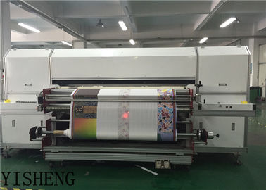 Chiny Pigmentowe drukarki atramentowe 3200 Mm 240 M2 / godzinę Tekstylny druk cyfrowy dystrybutor