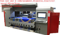 Chiny 1,8m Dx5 Cyfrowa maszyna do drukowania tekstylnego Tusz dyspergujący / reaktywny / pigmentowy firma