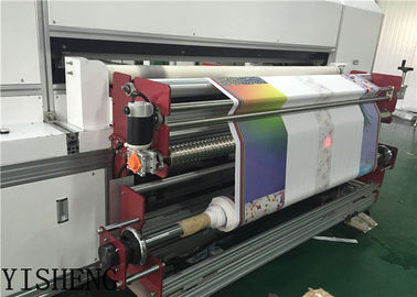 Chiny Homer Kyocera Cyfrowa drukarka do tkanin / Cyfrowa drukarka atramentowa do tekstyliów 10 kw fabryka