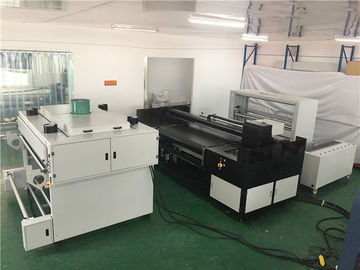 Chiny Szybkie głowice drukujące Cyfrowa drukarka tekstylna 260 m2 / h Reaktywne atramenty fabryka